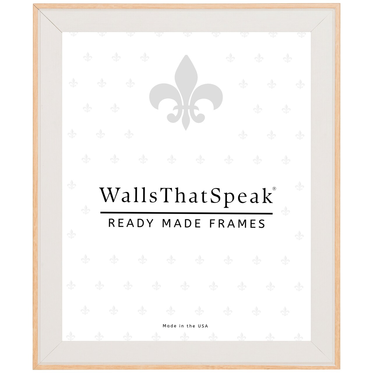 17x24 Picture Frame, Acoustic 0.875 Inch Wood Moulding, Wall Display Frame for Art, Posters, or Photos by wallsthatspeak